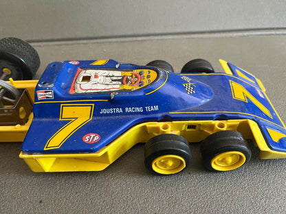 Jouet Ancien Voiture Miniature Course Joustra Tyrell France Incomplet