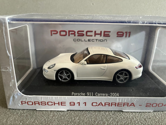 Voiture Miniature Porsche 911 Carrera 2004 Editions Atlas Collection 1/43