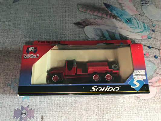 Voiture Miniature Pompiers Camion 3116 GMC Citerne Solido TonerGam 1/50