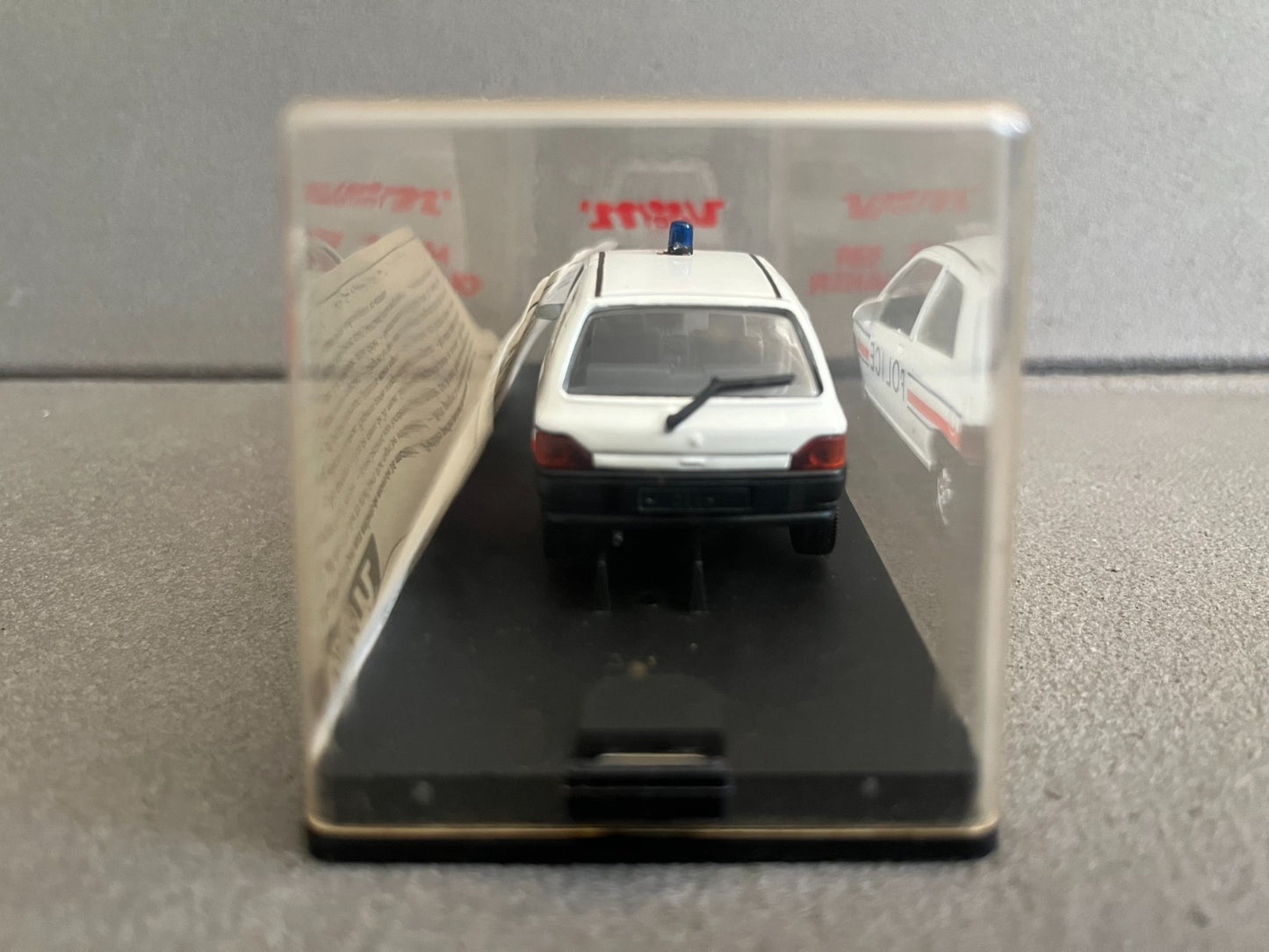 Voiture Miniature Renault Clio Police  REF 212 Verem France 1/43