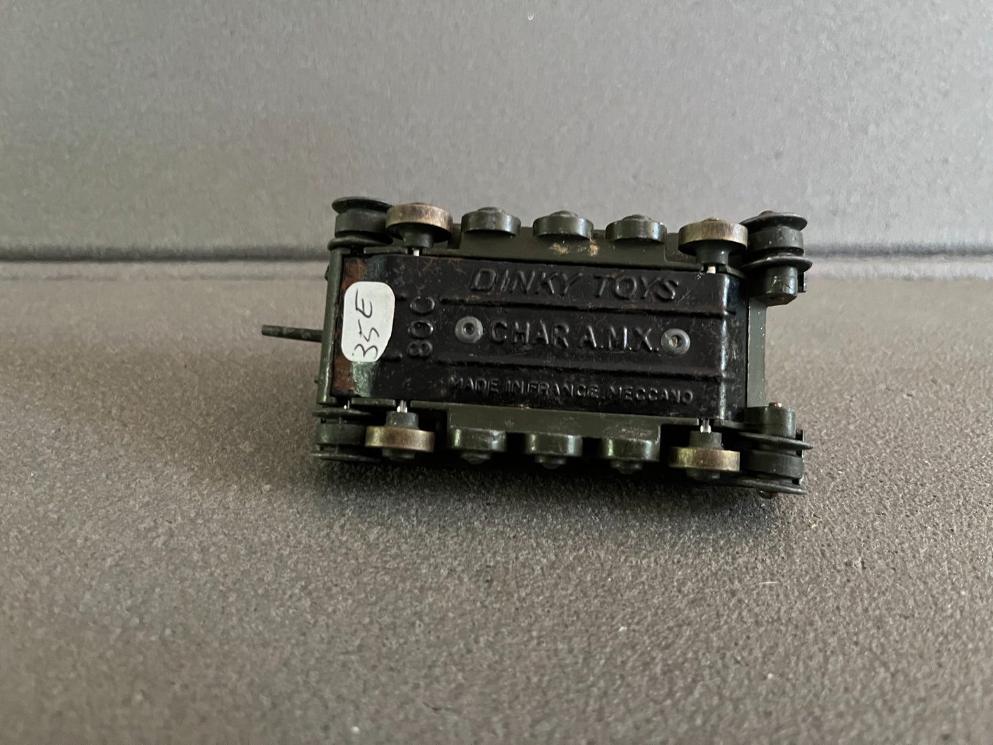 Ancienne Miniature Militaire Char AMX Dinky Toys Meccano France Epave