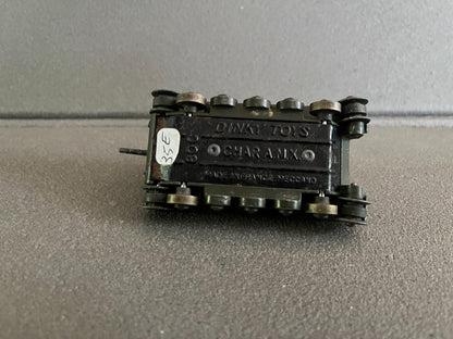 Ancienne Miniature Militaire Char AMX Dinky Toys Meccano France Epave