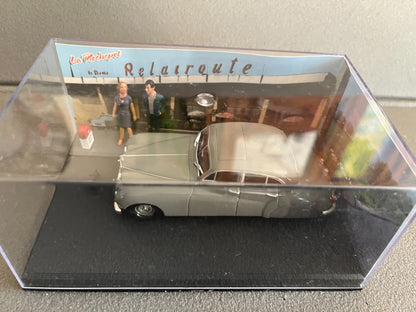 Voiture Miniature Jaguar MK VII Etape 47 La Route Bleue RN7 1/43