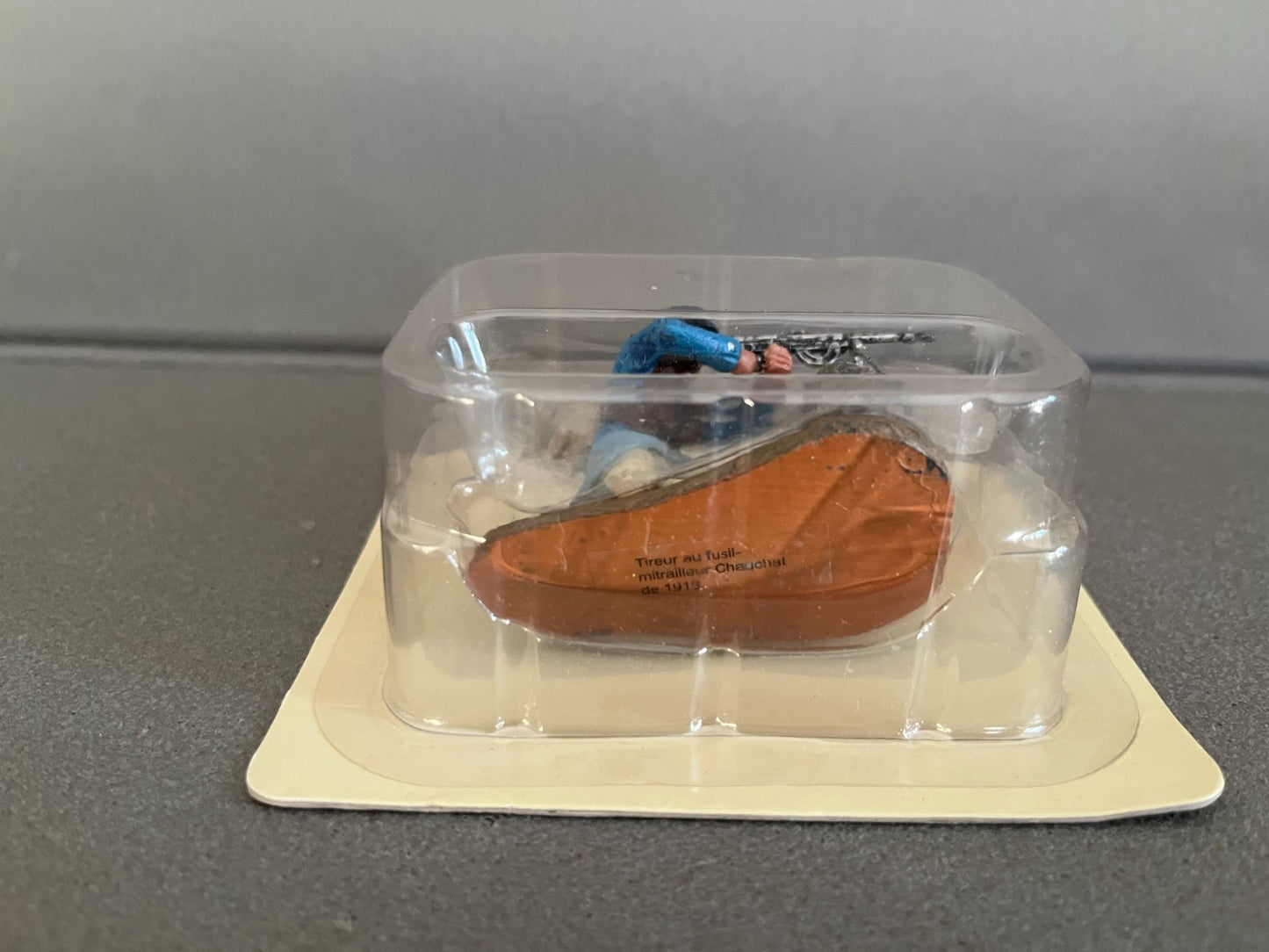 Soldat Plomb 1914 1918 NSL Editions Atlas Tireur Fusil Mitrailleur Chauchat  N°4