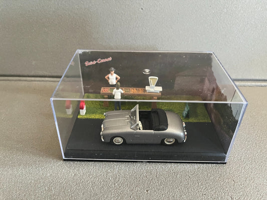 Voiture Miniature Panhard Dyna Junior Etape 28 La Route Bleue RN7 1/43