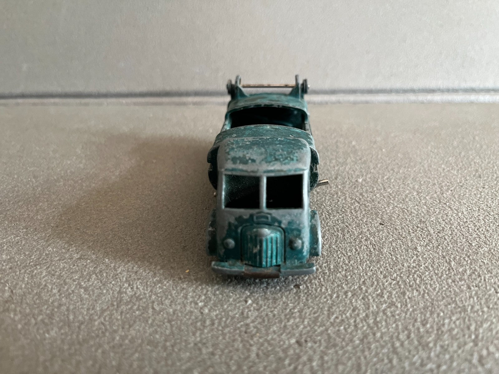 Ancienne Miniature Voiture Ford Benne Ordure Dinky Toys Meccano France Epave