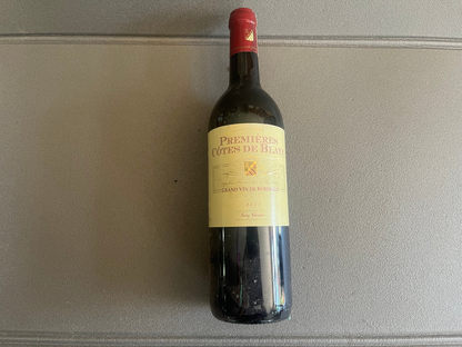 Ancienne Bouteille Vin Bordeaux Blaye Leroy Chevalier 2007 Collection Perso
