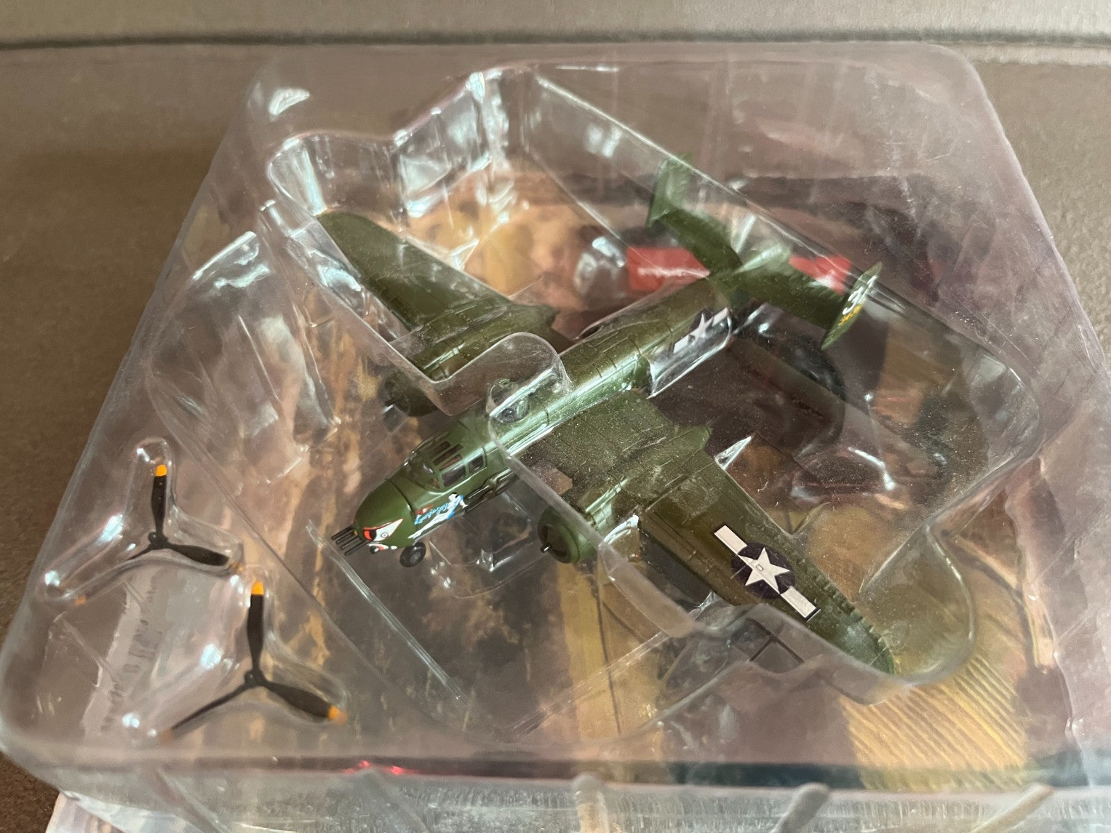 Avion miniature Militaire Bombardier North American B-25H Altaya 1/72