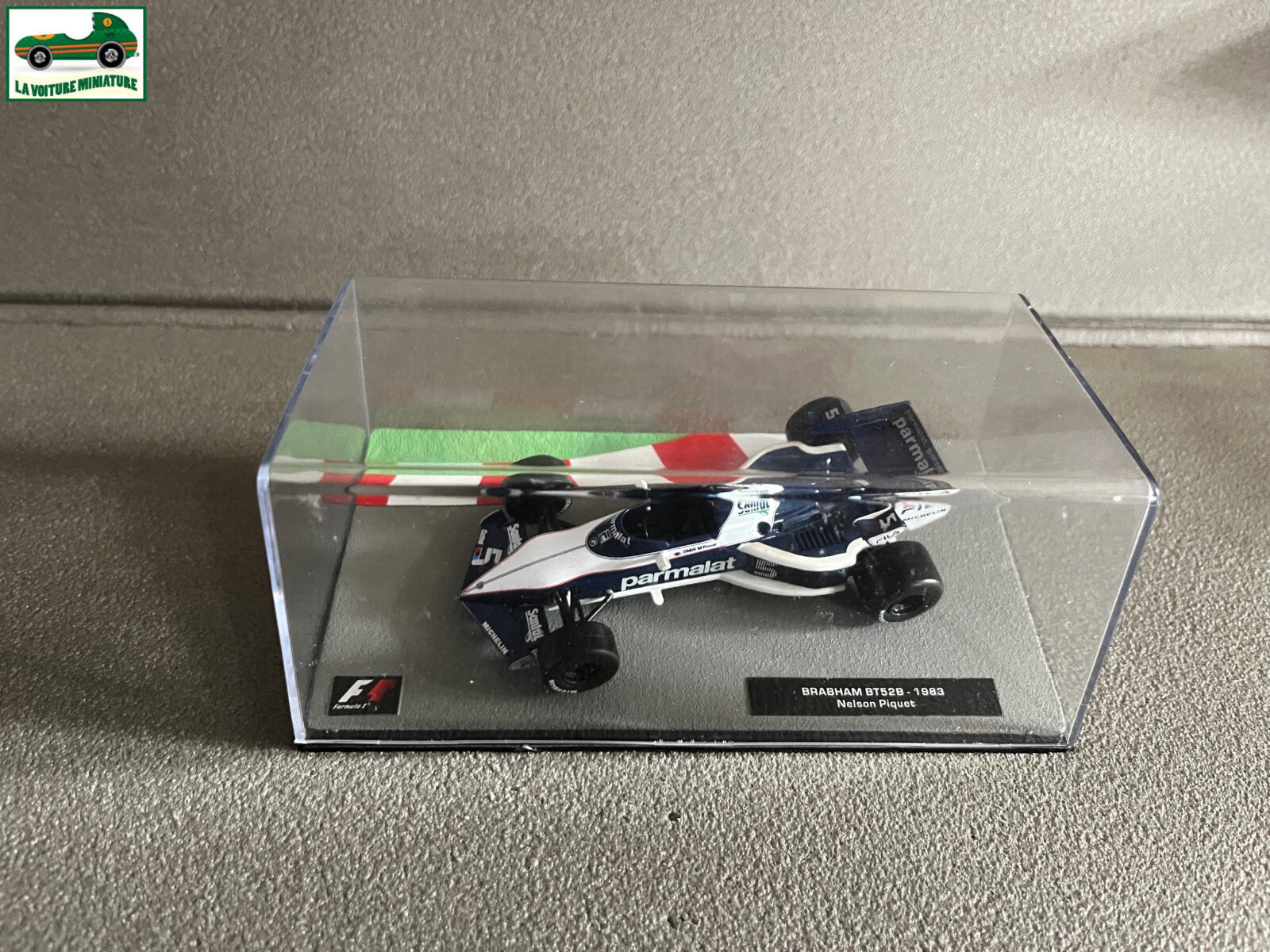 Voiture miniature Formule 1 F1 Brabham BT52B 1983 Piquet au 1/43