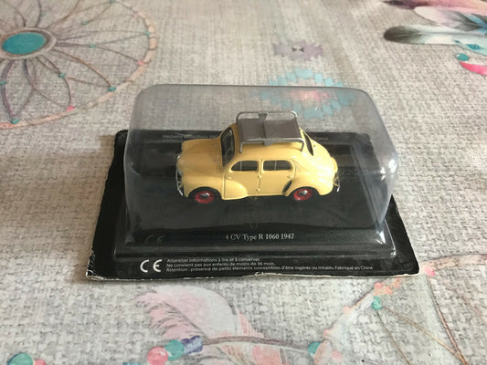 Voiture miniature Renault 4CV 4 CV Type R 1060 1947 1/43
