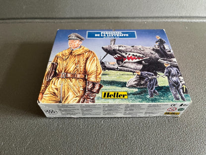 Maquette Militaire Figurine Soldat Personnel de la Luftwaffe Heller 1/72