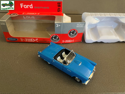 Voiture miniature Ford Thunderbird 1955 Welly 1/34 - 1/36 - 1/39