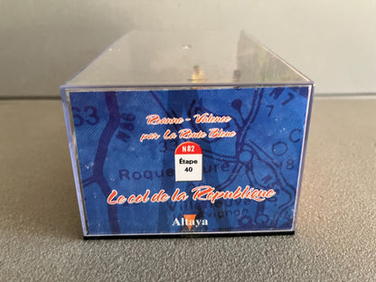 Voiture Miniature Rosengart Super Traction Etape 40 La Route Bleue RN7 1/43