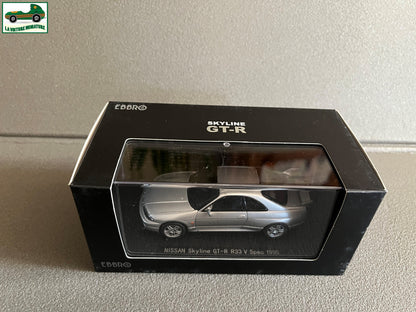 Voiture Miniature Nissan Skyline GT-R R33 V Spec 1995 Ebbro au 1/43