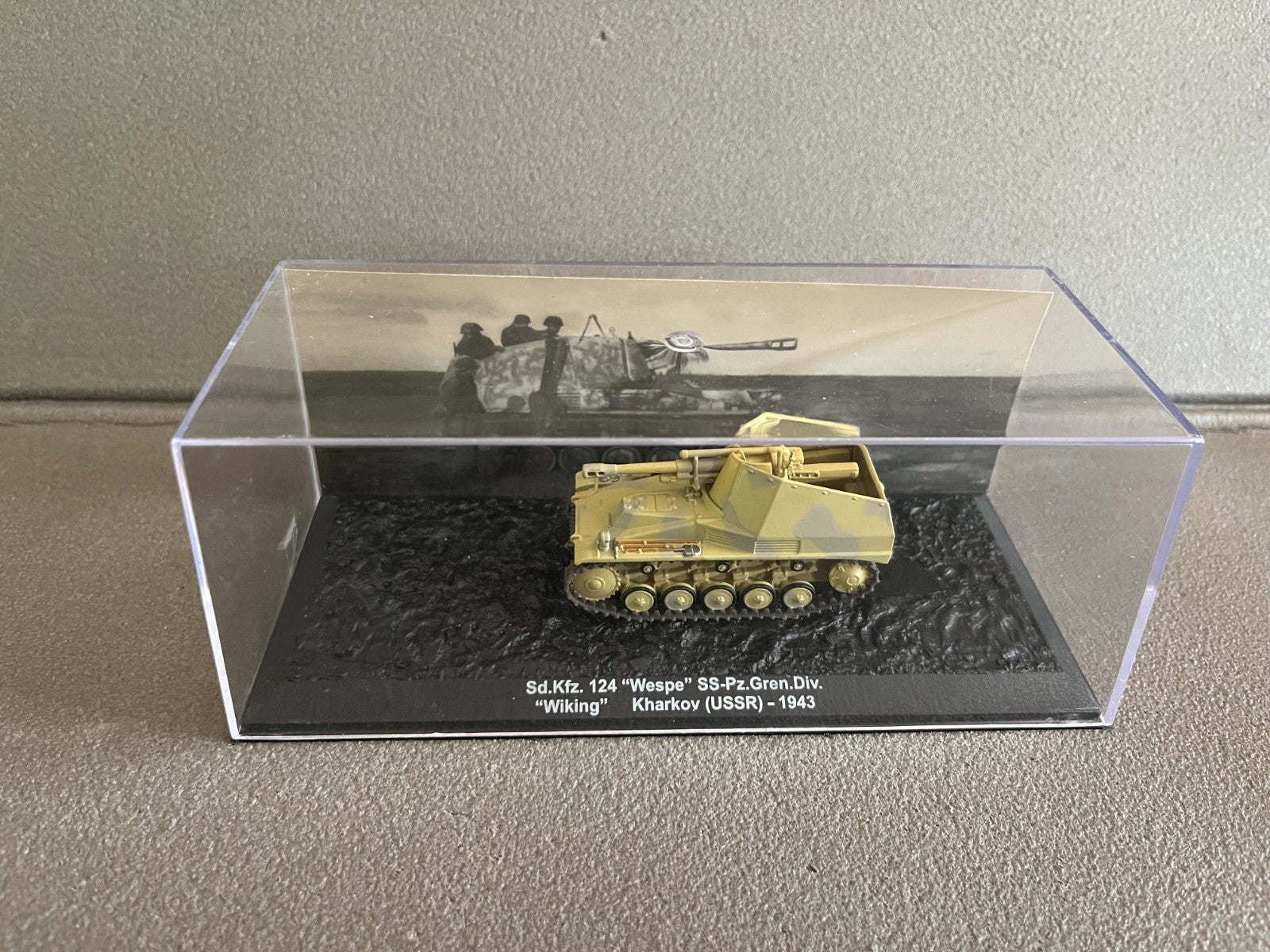 Miniature Militaire Char Tank Blindé Sd.Kfz. 124 Wespe USSR 1943 Altaya 1/72