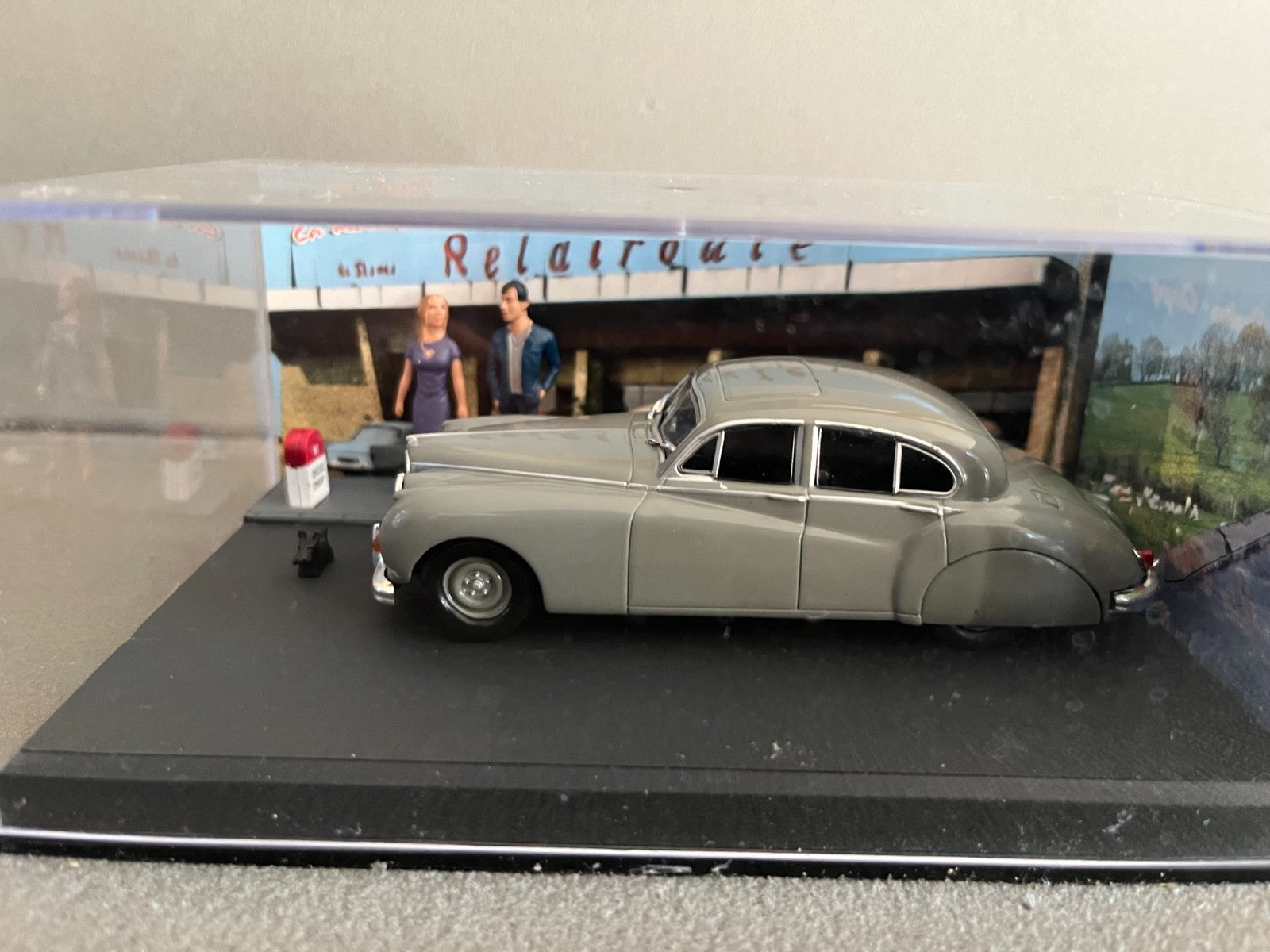 Voiture Miniature Jaguar MK VII Etape 47 La Route Bleue RN7 1/43