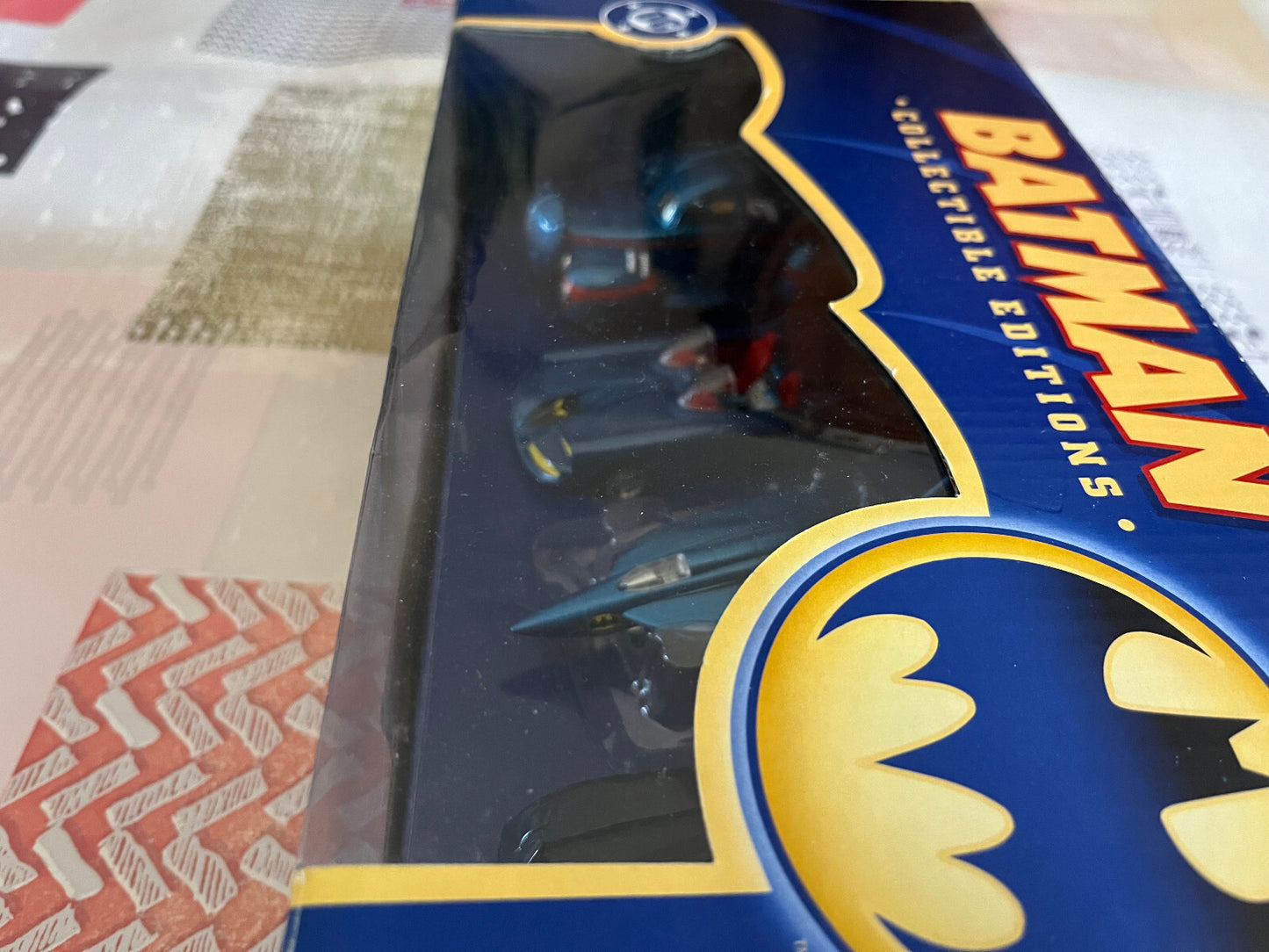Voiture Miniature Batman 4 X Batmobile Batmarine Collectible Edition Corgi 1/43