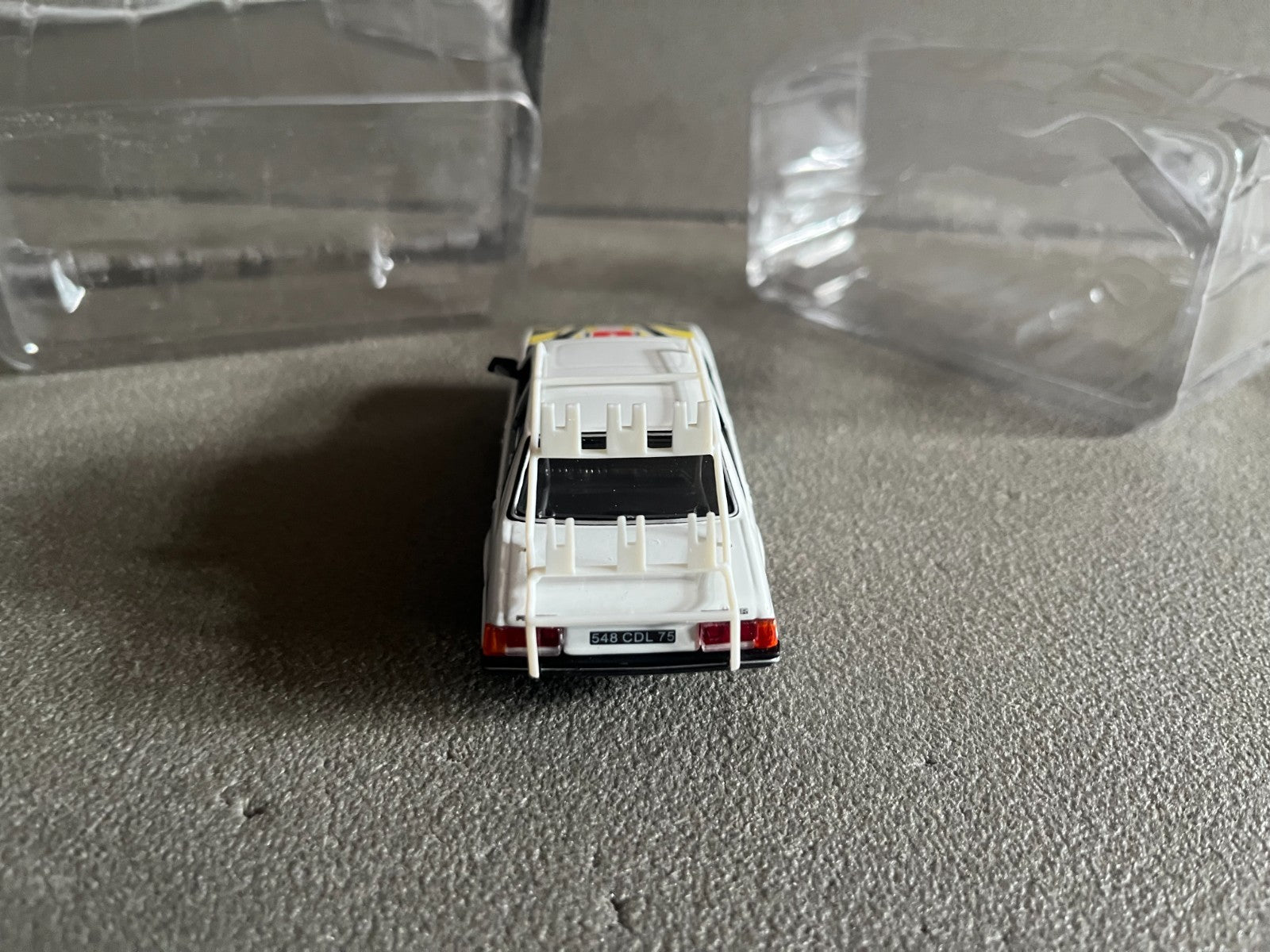 Voiture Miniature Peugeot 505 1987 Tour de France Vélo Norev 1/43