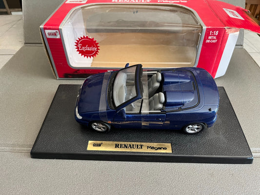 Voiture miniature Renault Megane Anson au 1/18