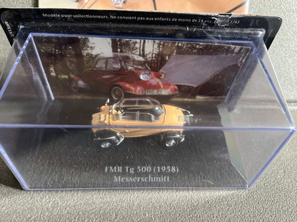 Voiture Miniature Messerchmitt FMR Tg 500 Micro-Voitures D'Antan Altaya 1/43