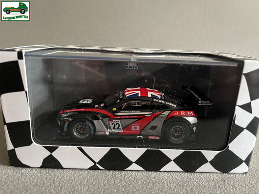 Voiture Miniature Nissan GT-R GT1 2011 JRM Racing Ebbro au 1/43
