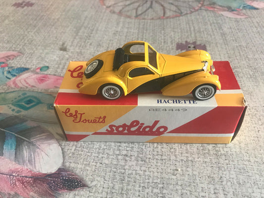 Voiture Miniature Bugatti Atalante 1939 Solido Hachette au 1/43
