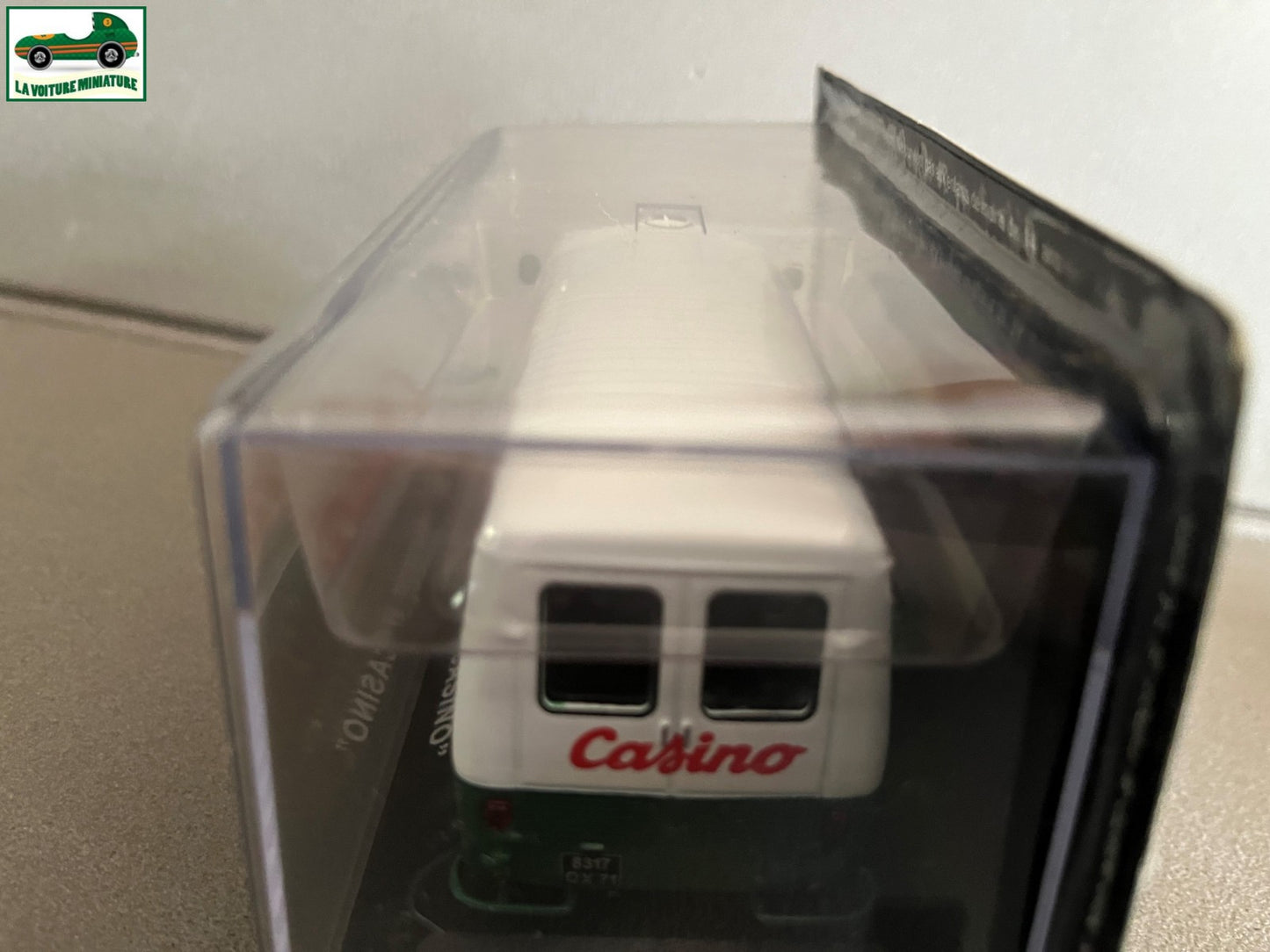 Voiture Miniature Camion Publicitaire Peugeot J7 Casino Ixo Presse au 1/43