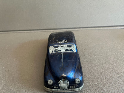 Jouet Ancien Voiture Miniature Tôle MT 3320 Mettoy Police Friction Incomplet