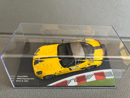Voiture miniature Collection Ferrari 599XX Programme 2010 au 1/43