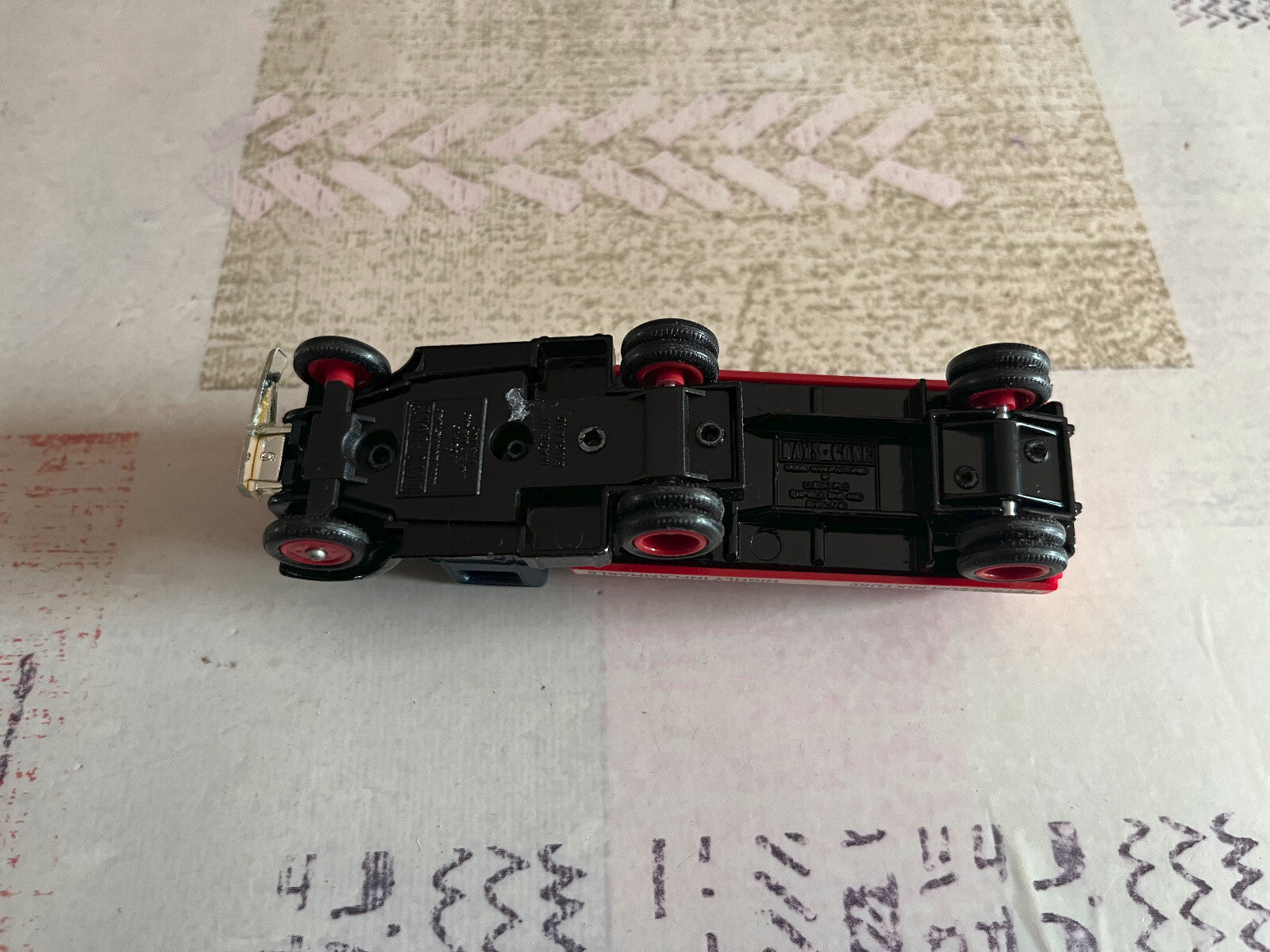 Voiture Miniature Camion Citerne Semi Remorque Ford Regent Lledo England