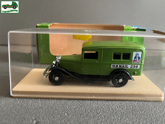 Voiture miniature Ford V8 1934 Fourgon U.S Mail Eligor France au 1/43