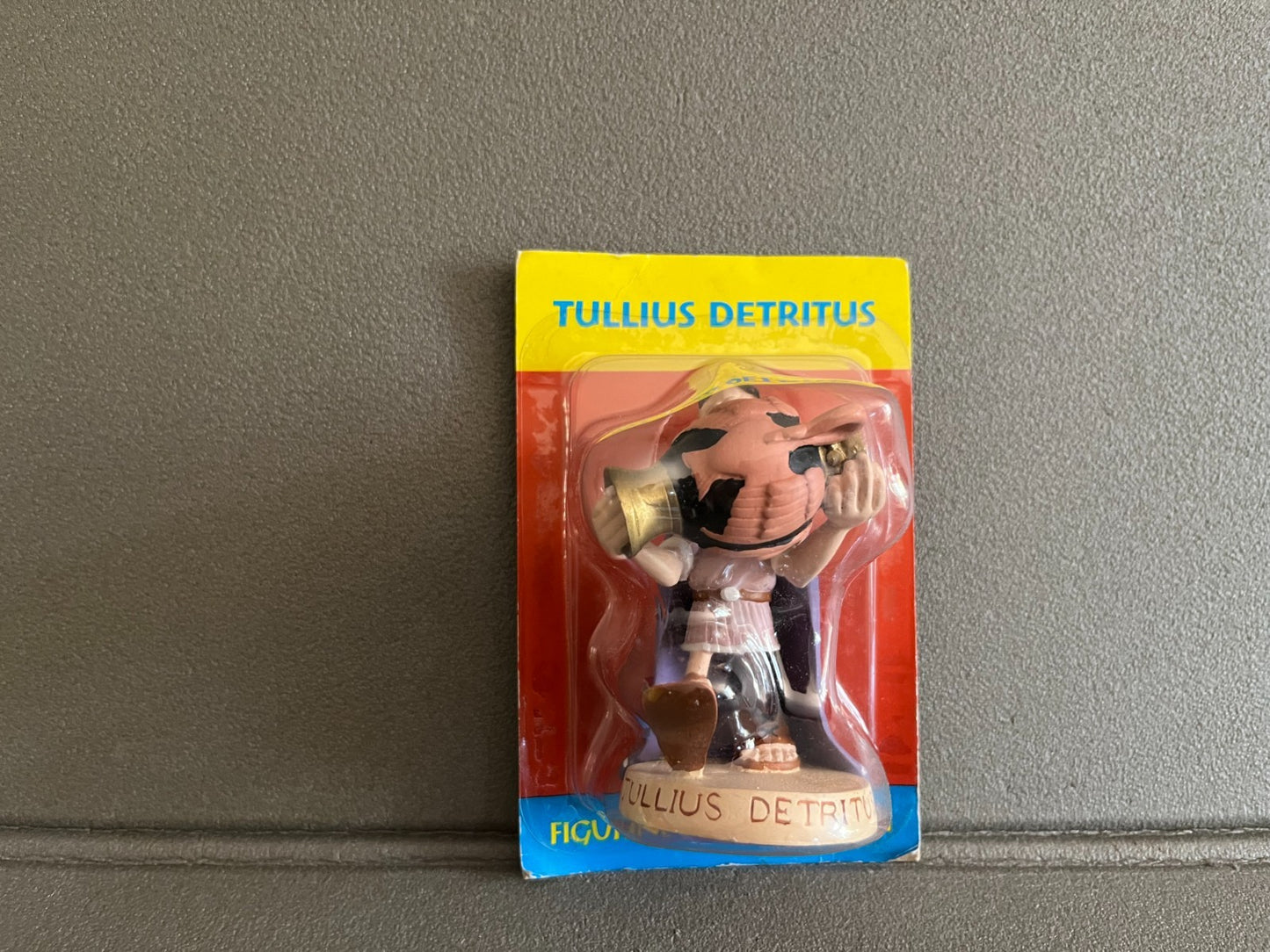 Figurine de Collection Astérix Obélix Tullius Detritus Plastoy Atlas