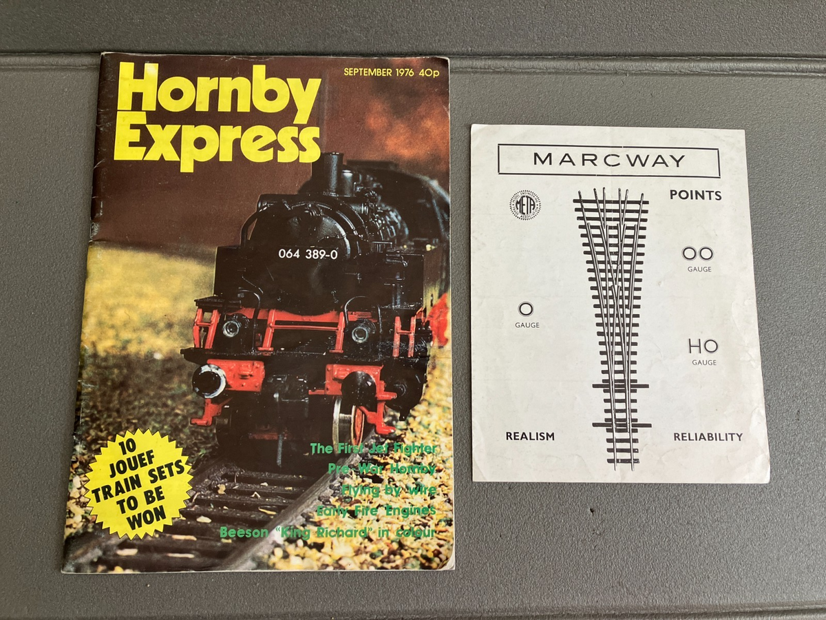 Lot Livre Revue Modélisme Ferroviaire Catalogue Hornby Express 1976 Marcway