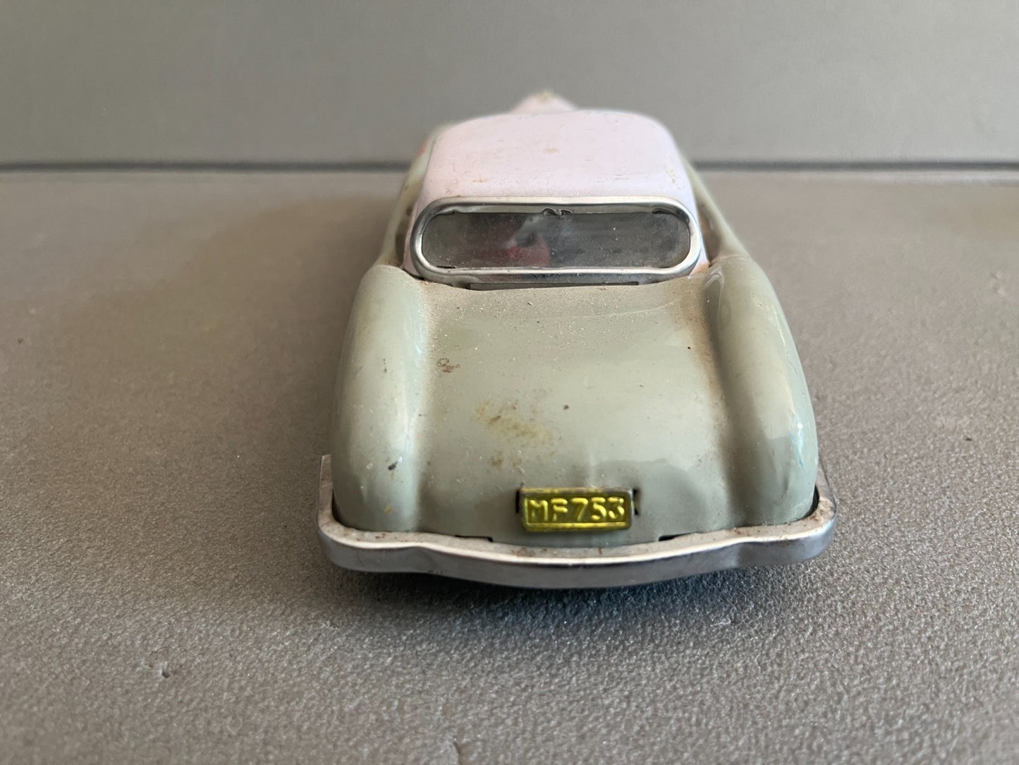 Jouet Ancien Voiture Miniature Tôle China MF 753 Friction