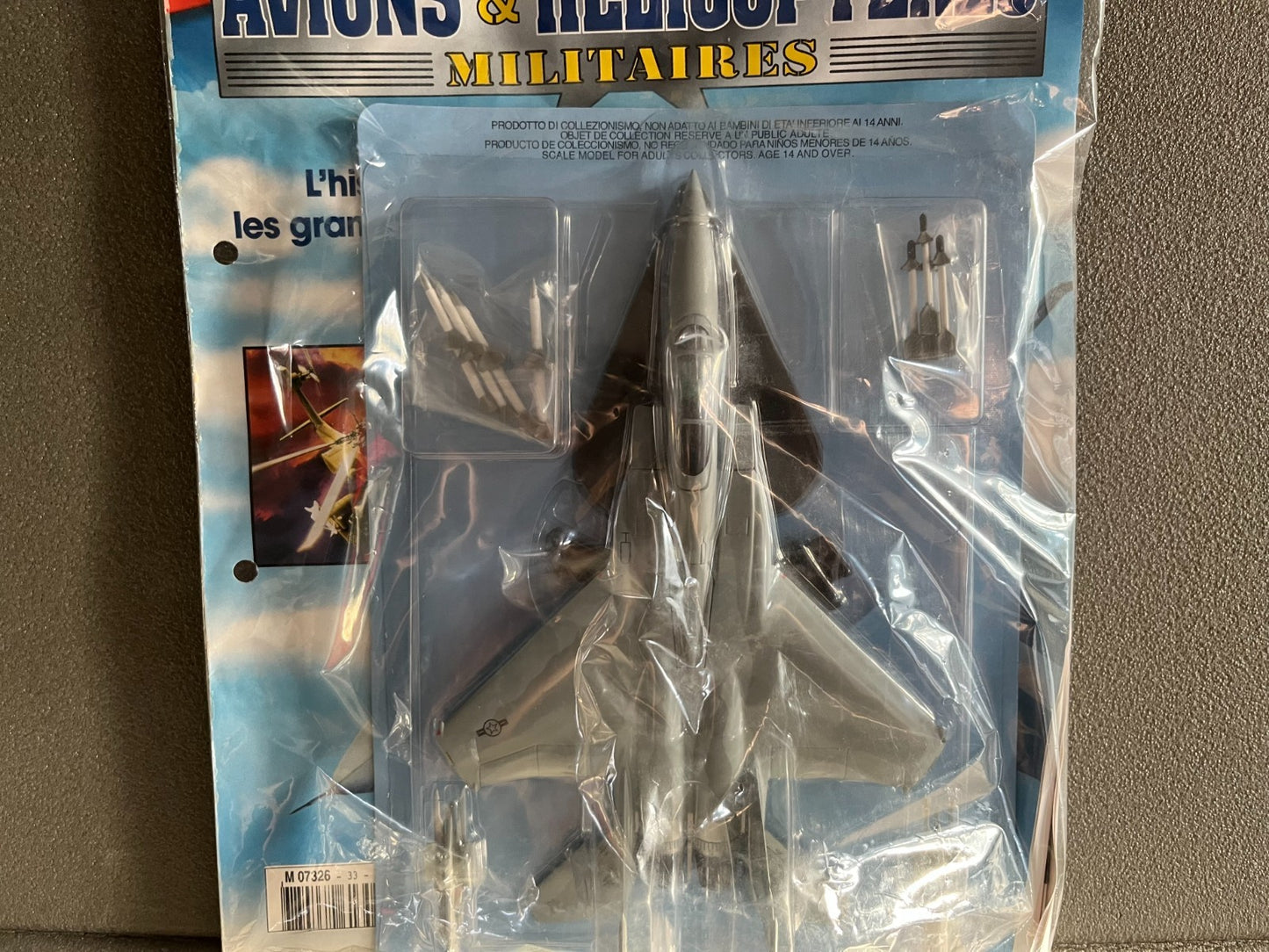 Avion miniature Militaire F-15A Eagle Fabbri Italeri 1/100