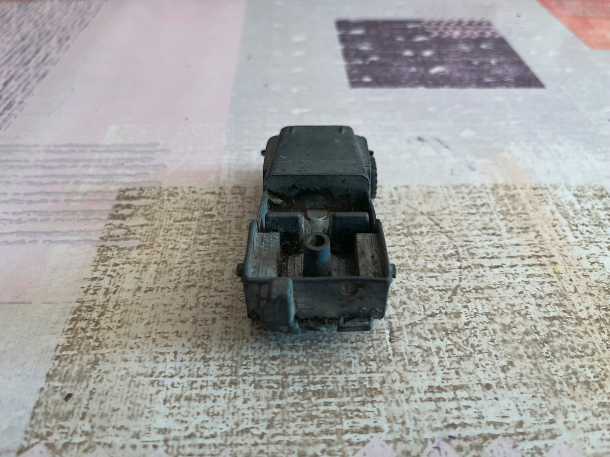 Ancienne Voiture Miniature Gevarm Jeep FJ France Jouets Epave