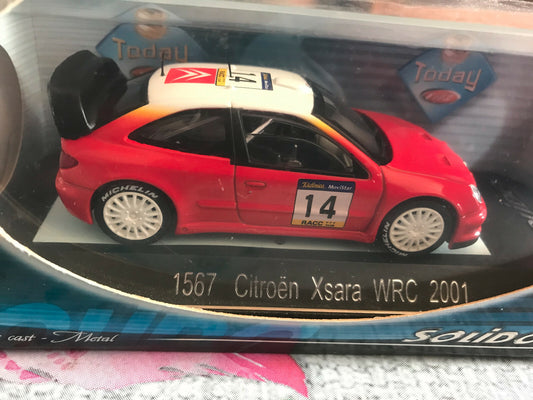 Voiture miniature Citroen Xsara WRC 2001 1567 Solido au 1/43
