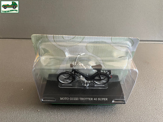 Moto Cyclomoteur miniature Guzzi Trotter 40 Super Leo Models 1/18