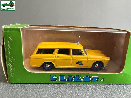 Voiture miniature Peugeot 4047 Break 1964 La Poste PTT Eligor France 1/43