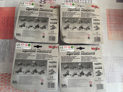 Voiture Miniature Lot de 4 Buggy Maisto Sprint Racers 2001 2002