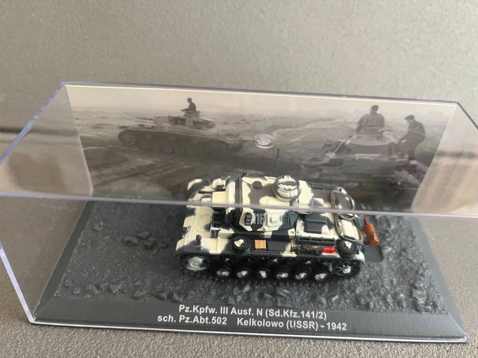 Miniature Militaire Char Tank Blindé Pz.Kpfw. III Ausf. N Sd.Kfz. Altaya 1/72