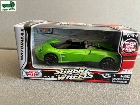 Voiture miniature 2017 Pagani Huayra Roadster Motor Max 1/43