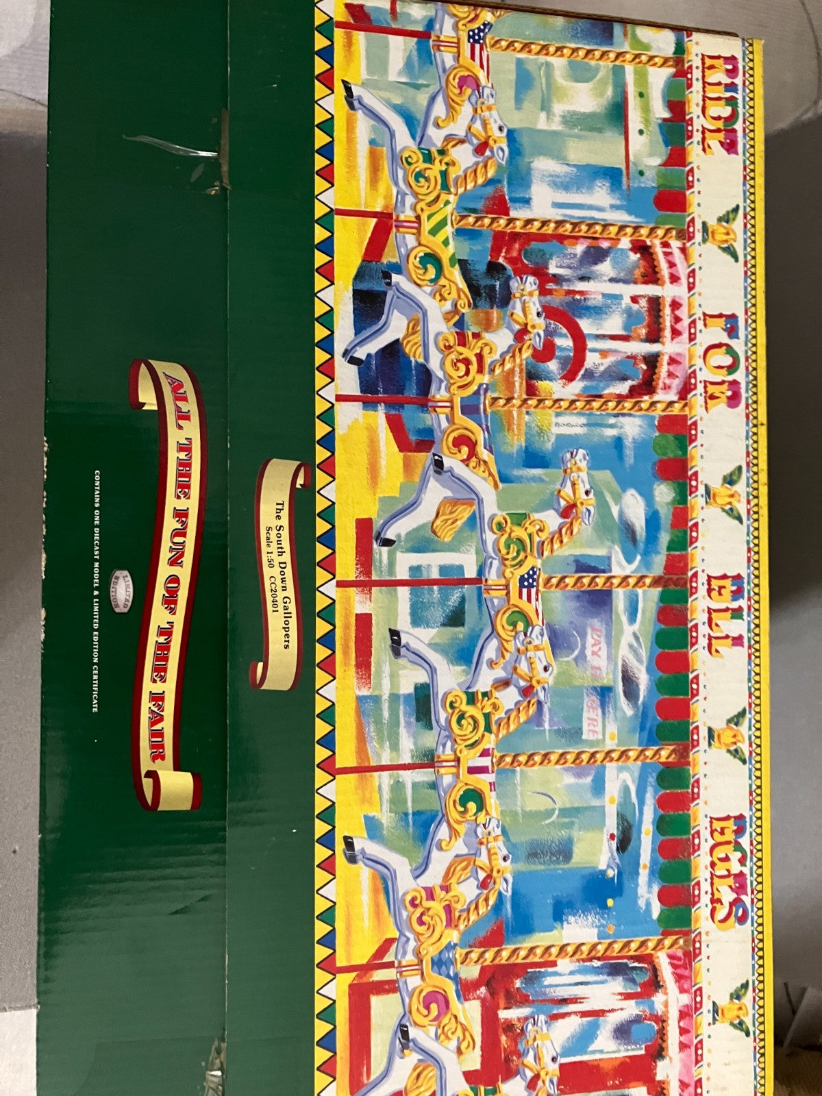 Voiture Miniature Manège Carrousel The South Down Gallopers CC20401 Corgi 1/50