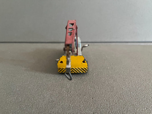 Ancienne Miniature Voiture Chantier Grue Salev Dinky Toys Meccano France Epave