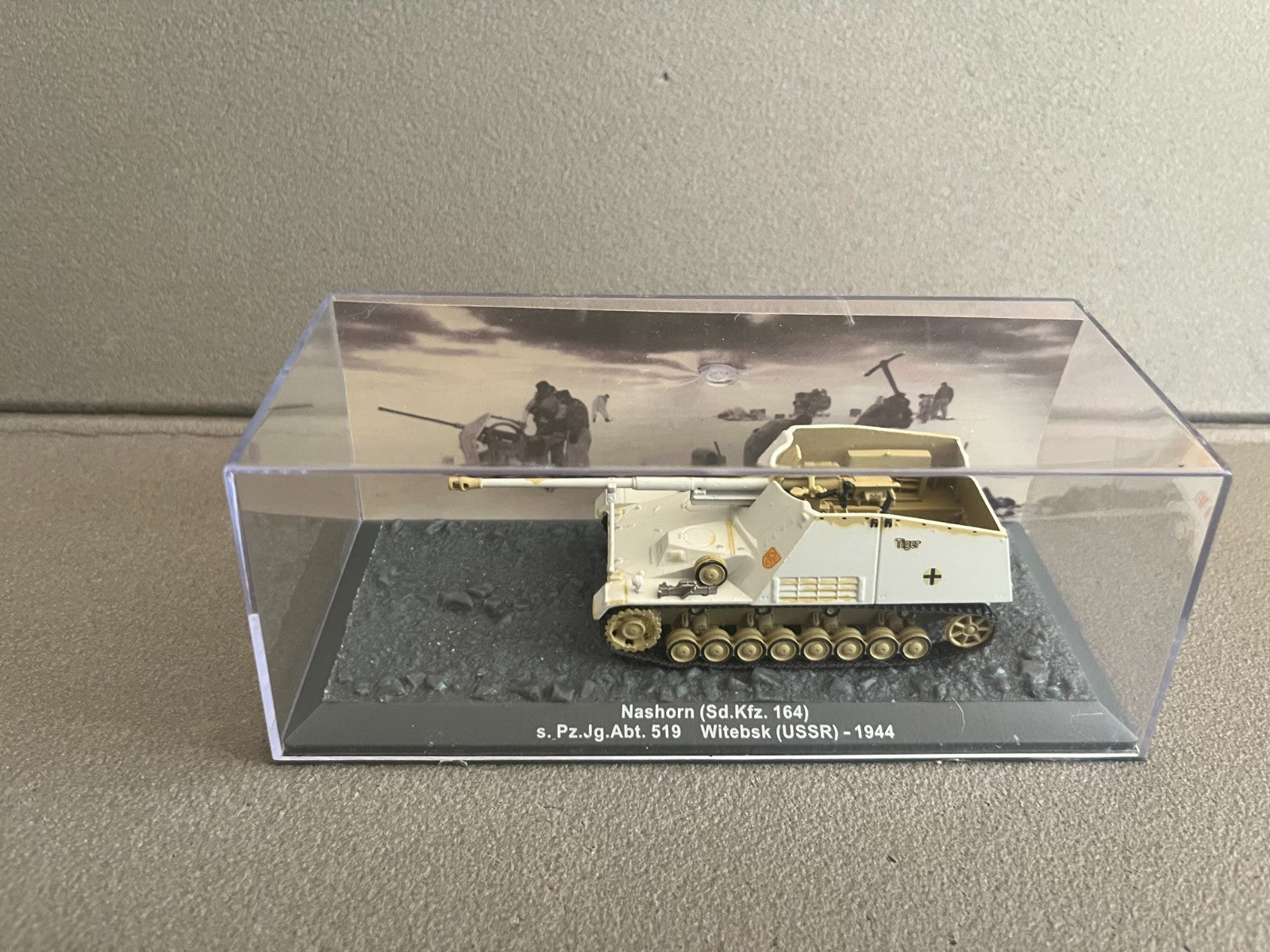 Miniature Militaire Char Tank Blindé Nashorn Sd.Kfz. 164 Altaya 1/72