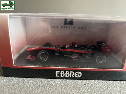 Voiture Miniature Lenovo Team Impul SF14 Formula 2014 F1 Ebbro au 1/43