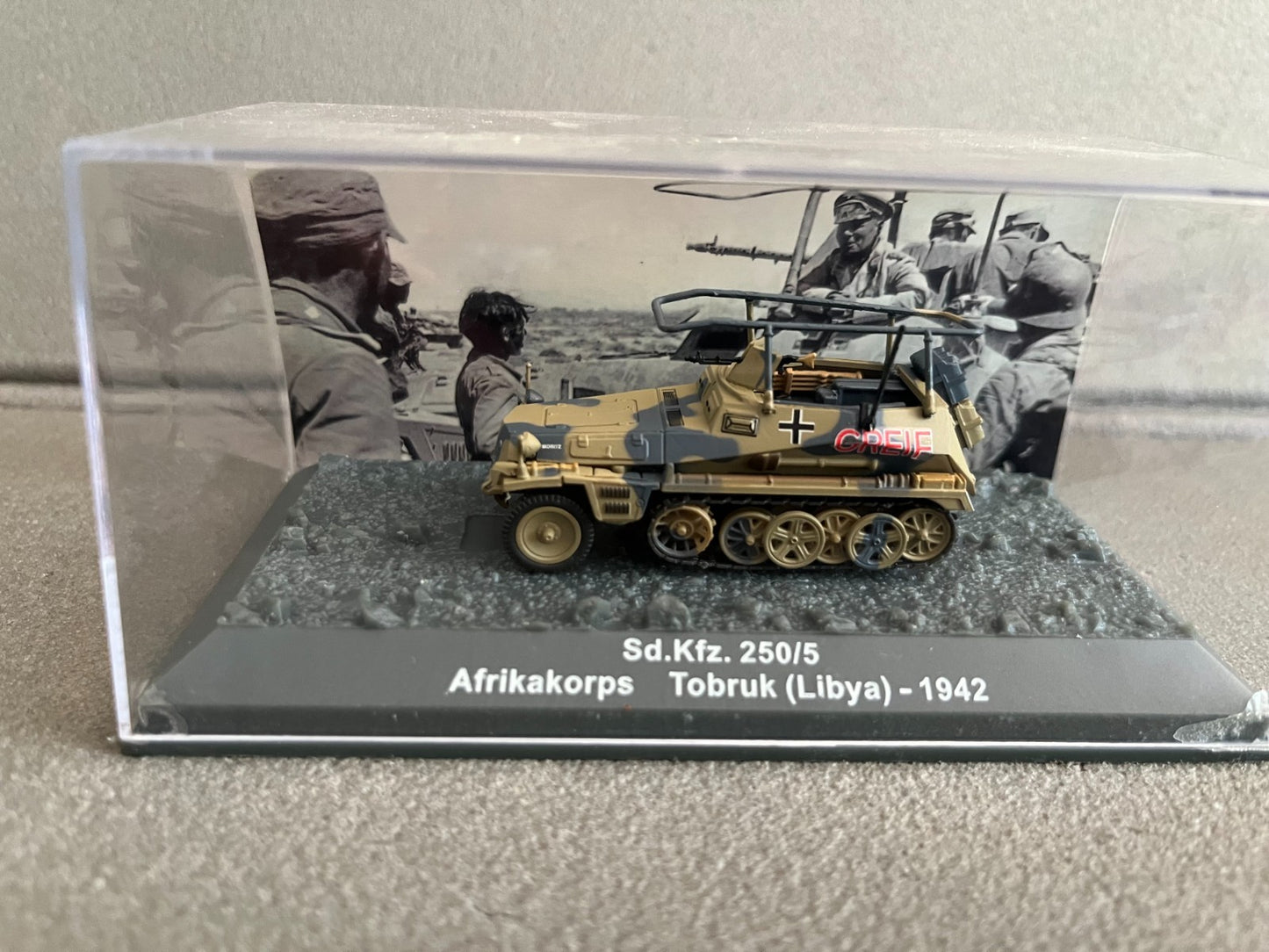 Miniature Militaire Char Tank Blindé Sd.Kfz. 250/5 Altaya 1/72