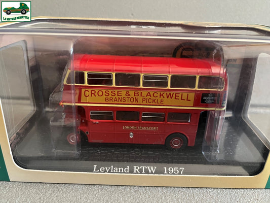 Voiture miniature Leyland RTW 1957 Autocar Autobus Bus Collection Atlas 1/72
