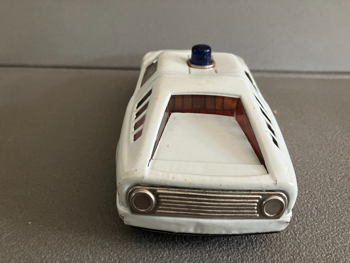 Jouet Ancien Voiture Miniature Tôle Mercedes C111 Yone Japan Yonezawa Friction