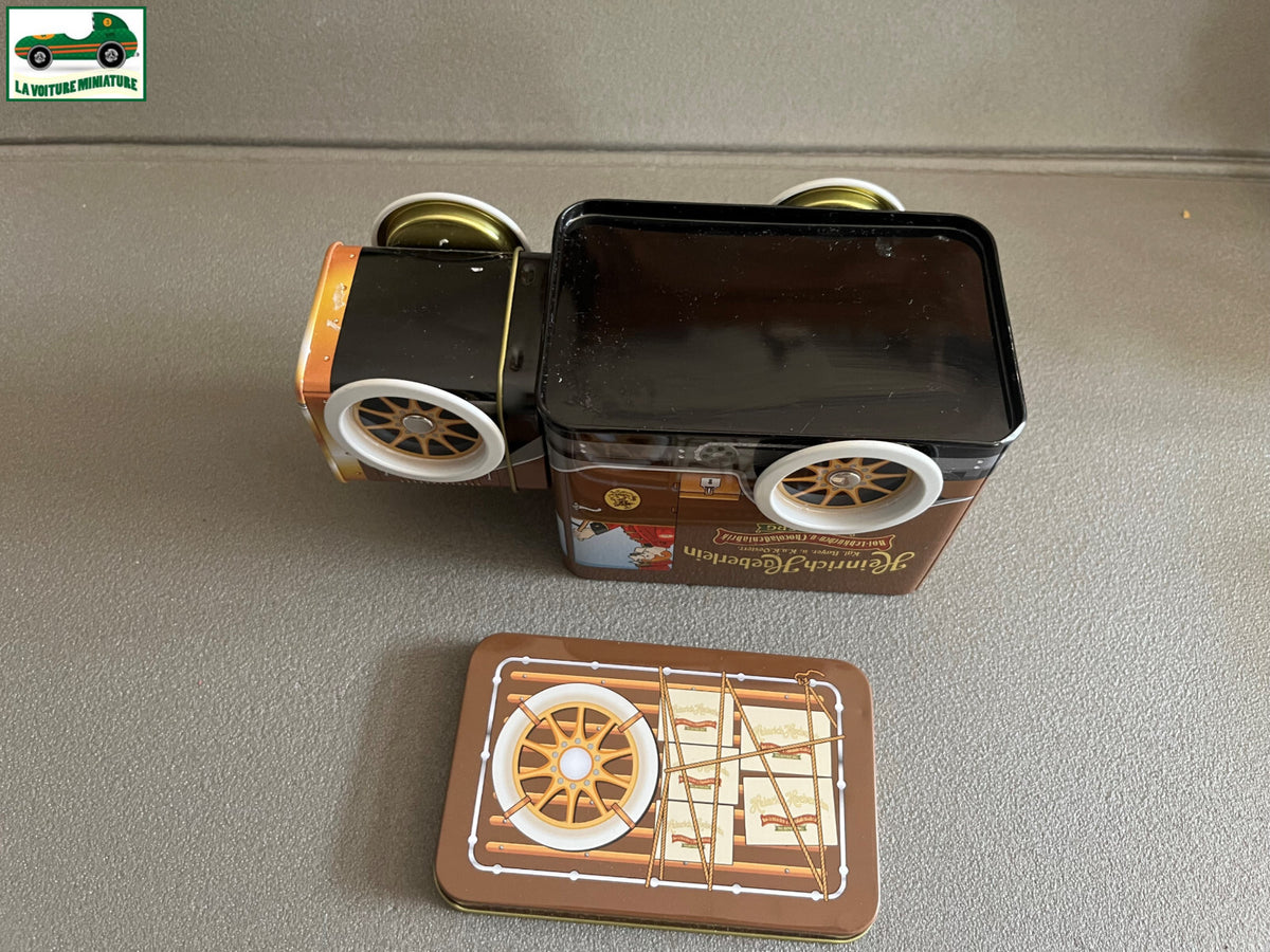 Jouet Voiture Fourgonnette Tole Metal Heinrich Haeberlein boite à musique